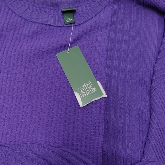 Wild Fable women's sweater purple Size: XXL. - Picture 4 of 5